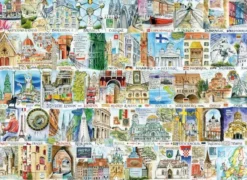 Sights & Sounds of Europe Puzzel (1000 stukjes)