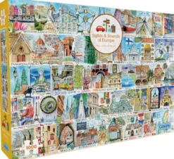 Sights & Sounds of Europe Puzzel (1000 stukjes)