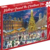 Skating Around the Christmas Tree Puzzel (500XL)