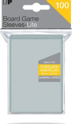 Sleeves Lite Standard American 56x87 (100 stuks)