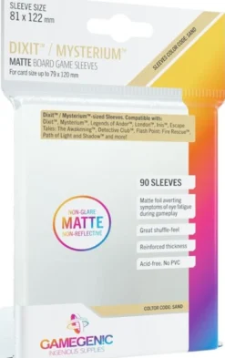 Sleeves Matte Dixit 81x122mm (90 stuks)