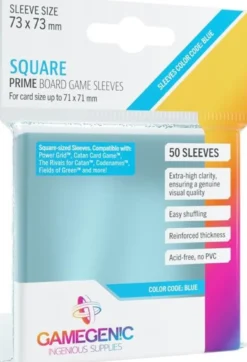 Sleeves Prime Square-Sized 73x73mm (50 stuks)
