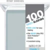 Sleeves Pro-Fit - Small Clear Side Load (60x87 mm)