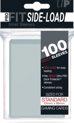 Sleeves Pro-Fit - Standaard Clear Side Load (64x89 mm)