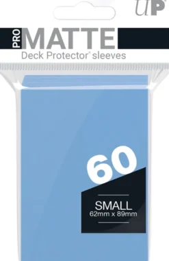 Sleeves Pro-Matte - Small Lichtblauw (62x89 mm)
