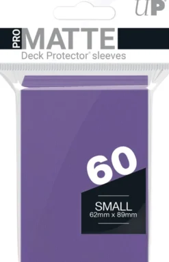 Sleeves Pro-Matte - Small Paars (62x89 mm)