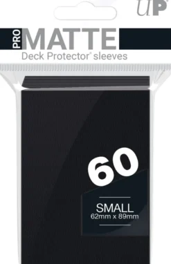 Sleeves Pro-Matte - Small Zwart (62x89 mm)