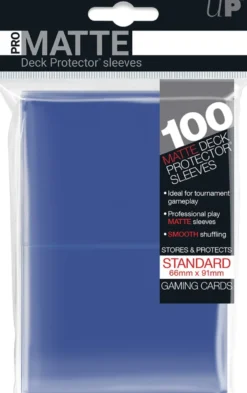 Sleeves Pro-Matte - Standaard Blauw (100 stuks)