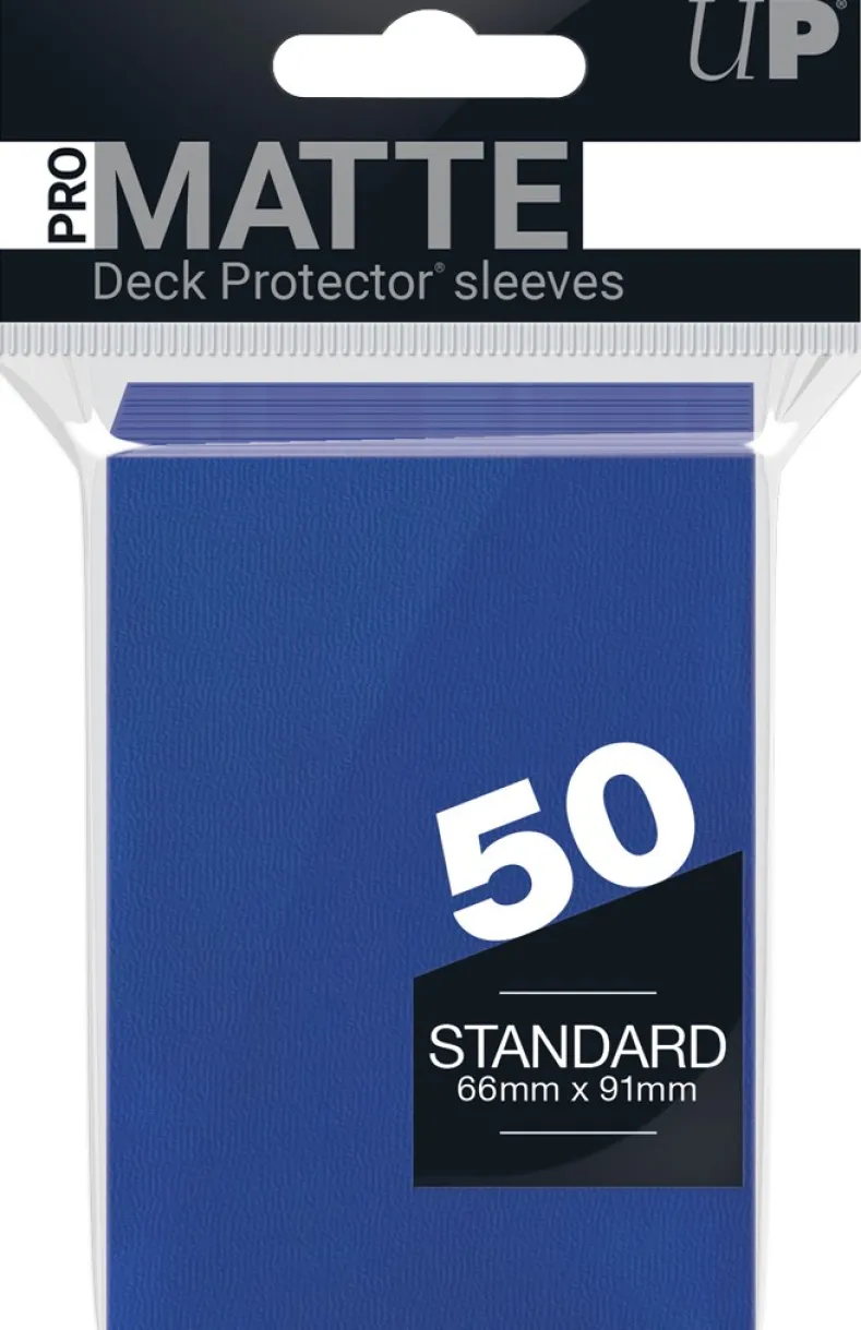Sleeves Pro-Matte - Standaard Blauw (66x91 mm)