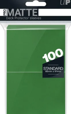 Sleeves Pro-Matte - Standaard Groen (100 stuks)
