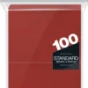 Sleeves Pro-Matte - Standaard Rood (100 stuks)