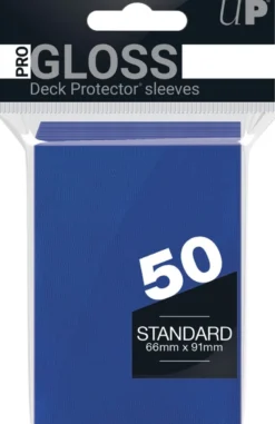 Sleeves - Standaard Blauw (66x91 mm)