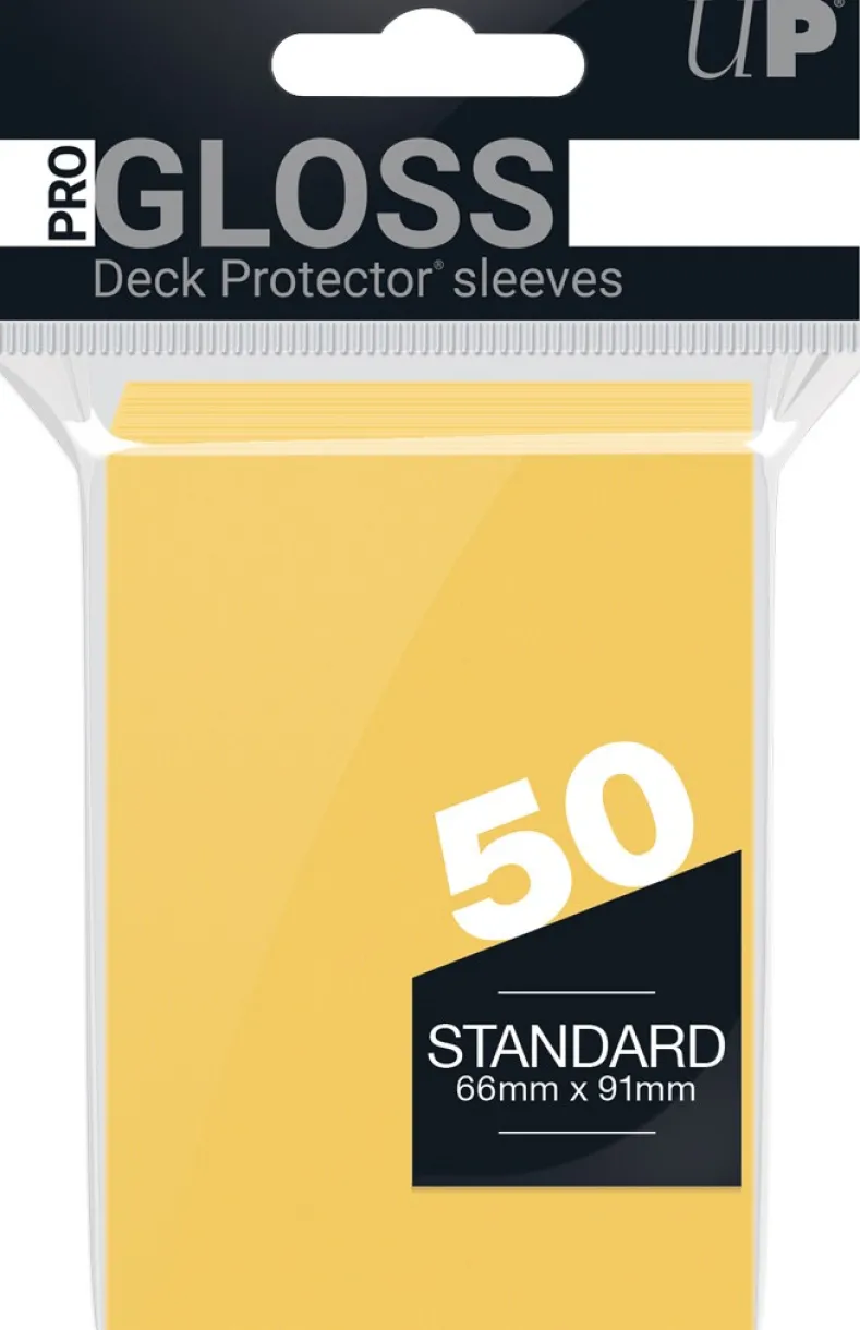 Sleeves - Standaard Geel (66x91 mm)