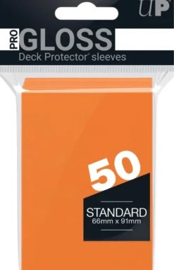 Sleeves - Standaard Oranje (66x91 mm)