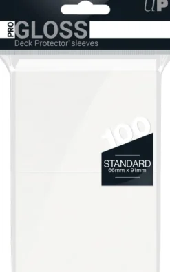 Sleeves - Standaard Wit (100 Stuks)