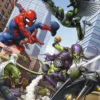 Spiderman in Actie Puzzel (3x49 stukjes)