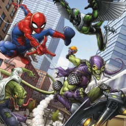 Spiderman in Actie Puzzel (3x49 stukjes)