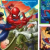 Spiderman Puzzel (3x49 stukjes)