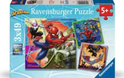 Spiderman Puzzel (3x49 stukjes)