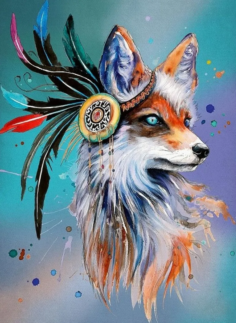 Spirit Fox Puzzel (1000 stukjes)