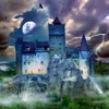 Spooky Night at Dracula's Castle Puzzel (1000 stukjes)