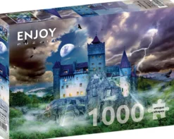 Spooky Night at Dracula's Castle Puzzel (1000 stukjes)