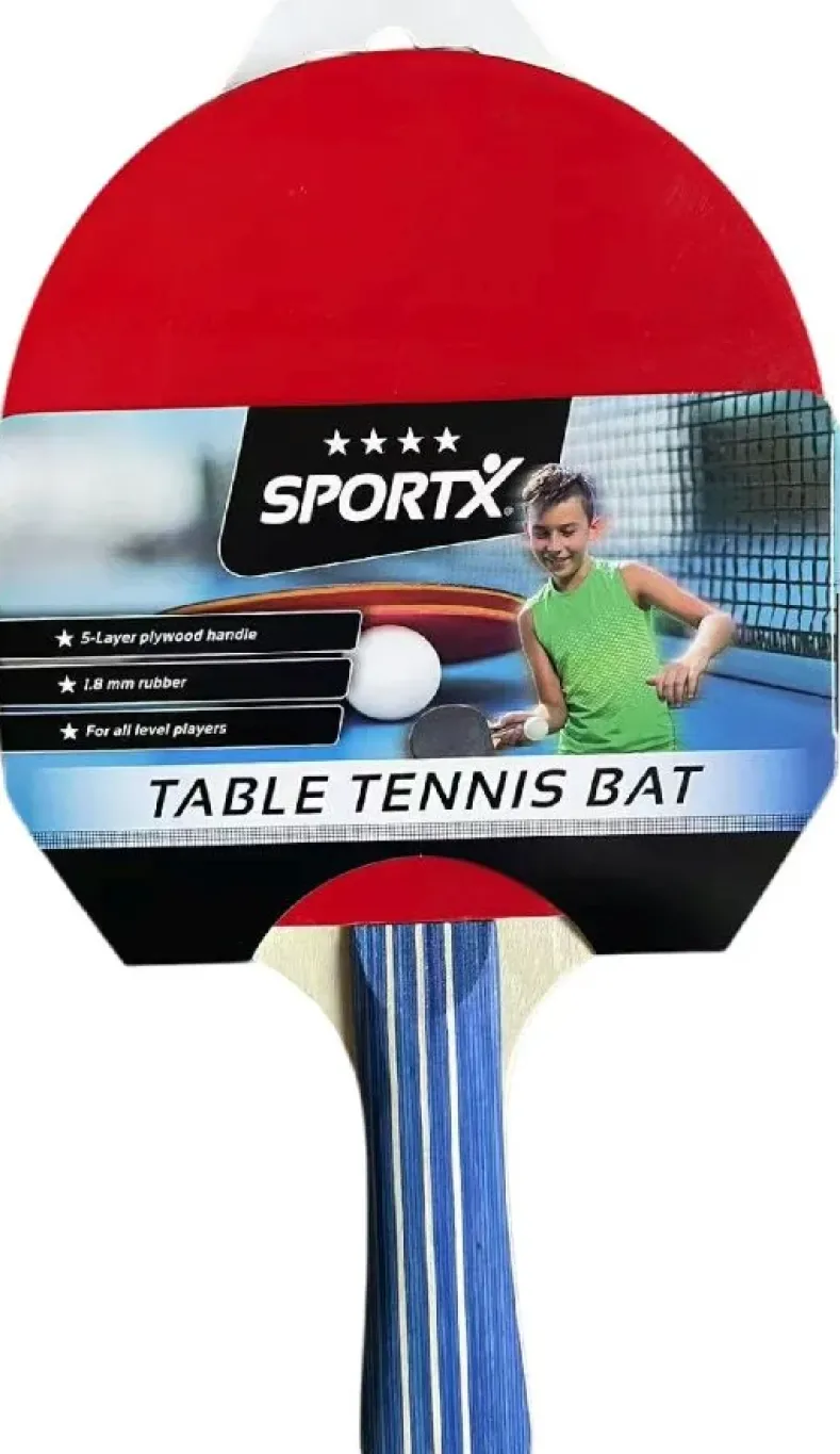 SportX - Tafeltennisbat (4 ster)