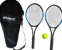 SportX - Tennisset (Blauw/Zwart)