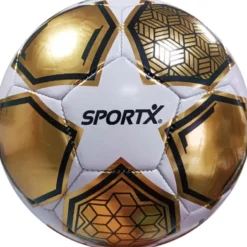 SportX Voetbal Gold White Star Metallic