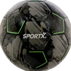 SportX - Voetbal Grijs Zwart