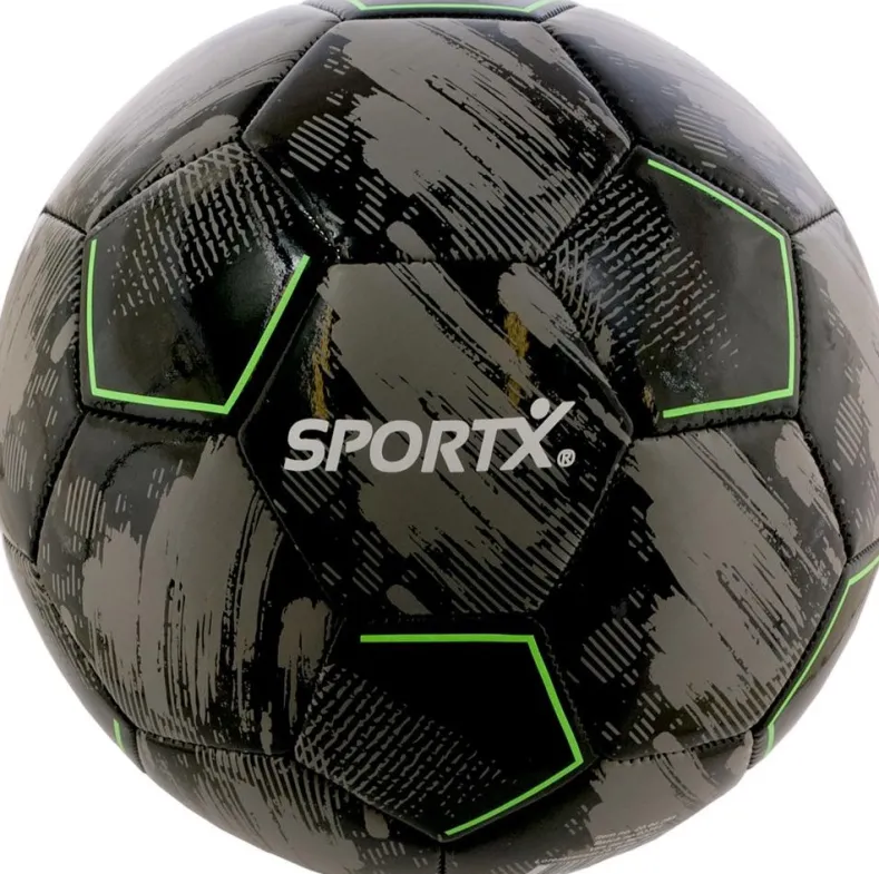 SportX - Voetbal Grijs Zwart