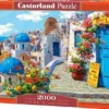 Spring in Santorini Puzzel (2000 stukjes)