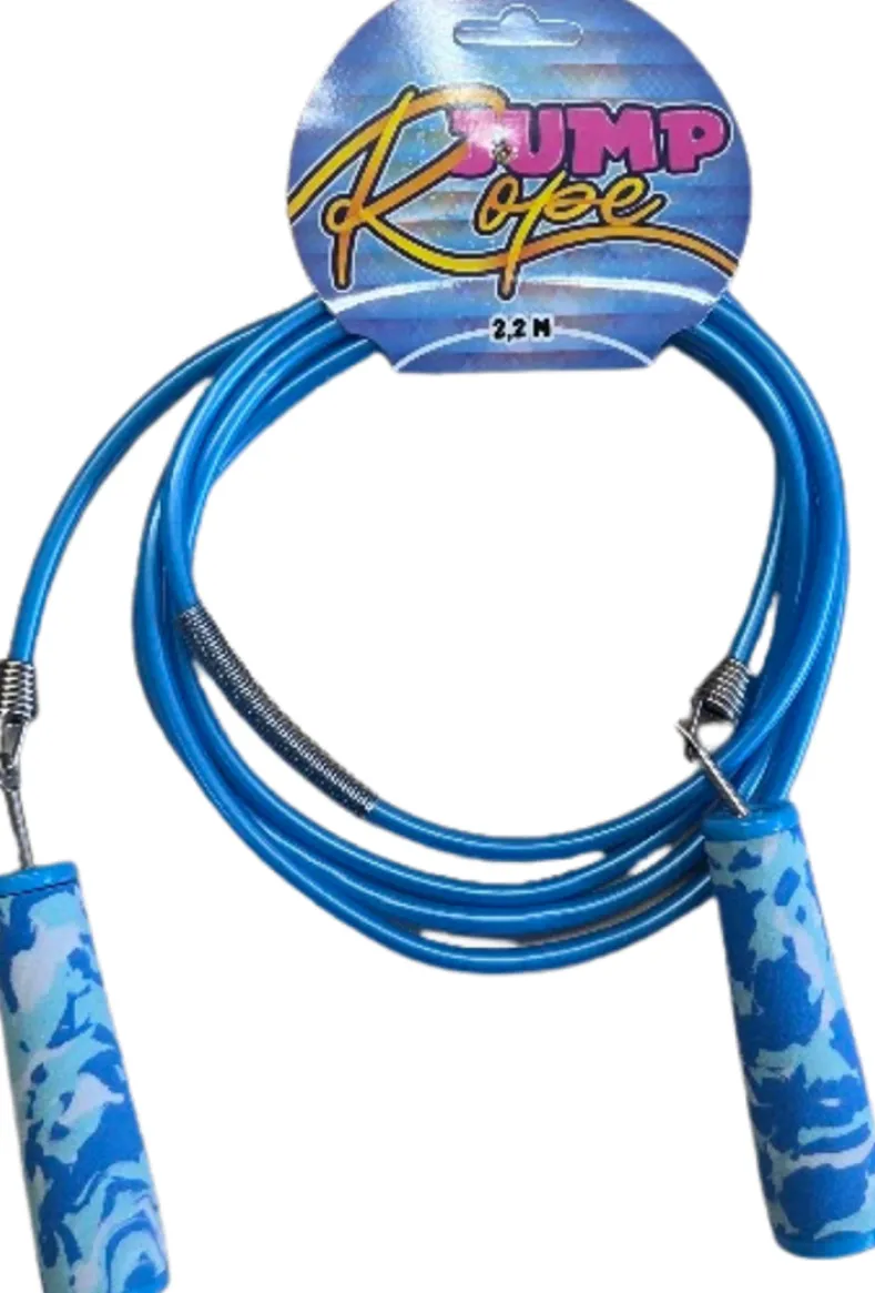Springtouw De Luxe (220cm) - Blauw