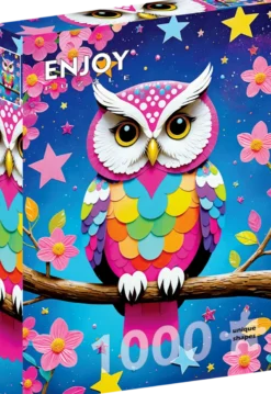 Starry Owl Puzzel (1000 stukjes)