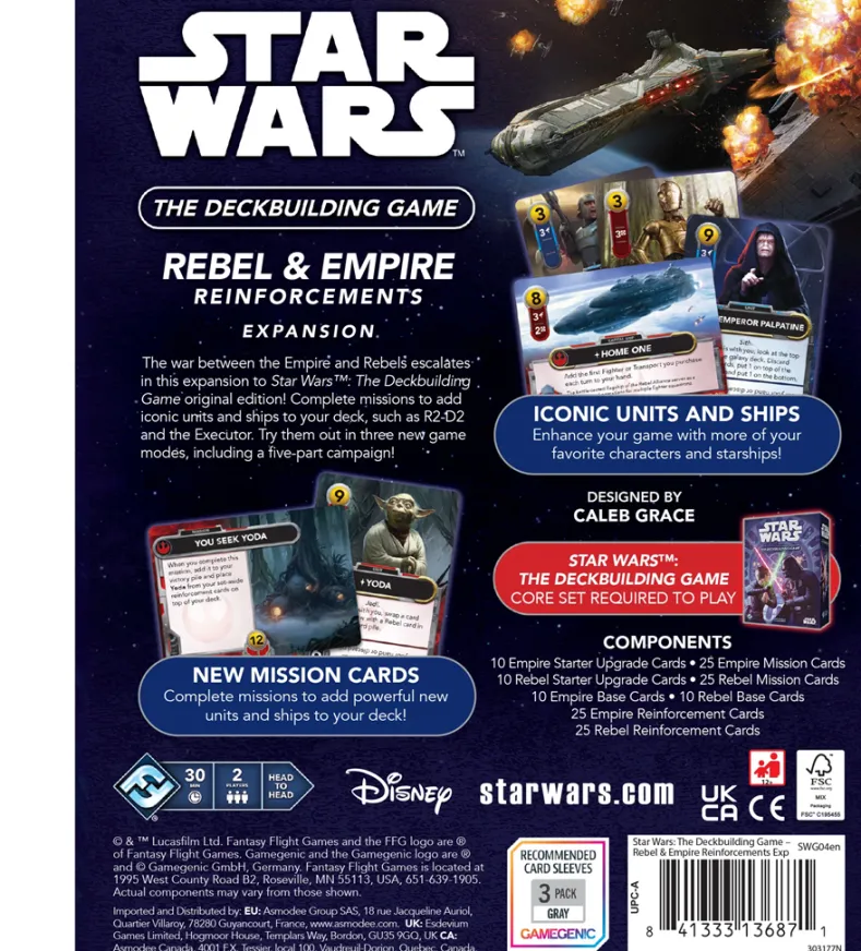 Star Wars - The Deckbuilding Game - Rebel & Empire Reinforcements