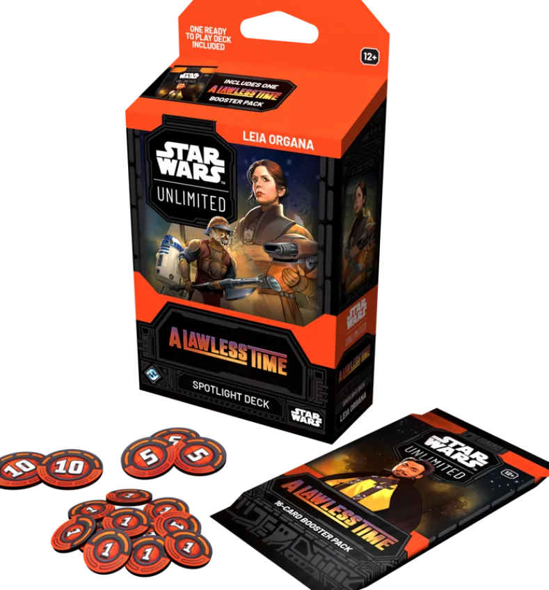 Star Wars Unlimited - A Lawless Time Leia Deck