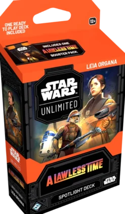 Star Wars Unlimited - A Lawless Time Leia Deck