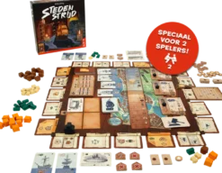 Stedenstrijd - Bordspel