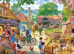 Steve Crisp - The Farm Shop Puzzel (100XXL stukjes)