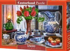 Still Life with Tulips Puzzel (1500 stukjes)
