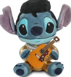 Stitch - Elvis Gold Suit Pluche Knuffel (25cm)