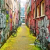 Street in Amsterdam Puzzel (3000 stukjes)