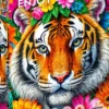 Stripes and Blooms Puzzel (1000 stukjes)