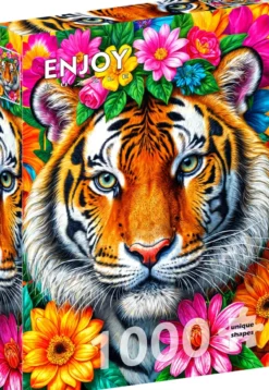 Stripes and Blooms Puzzel (1000 stukjes)