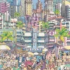 Sun Kissed City Puzzel (500 XXL stukjes)
