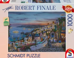 Sunset in Santorini Puzzel (1000 stukjes)