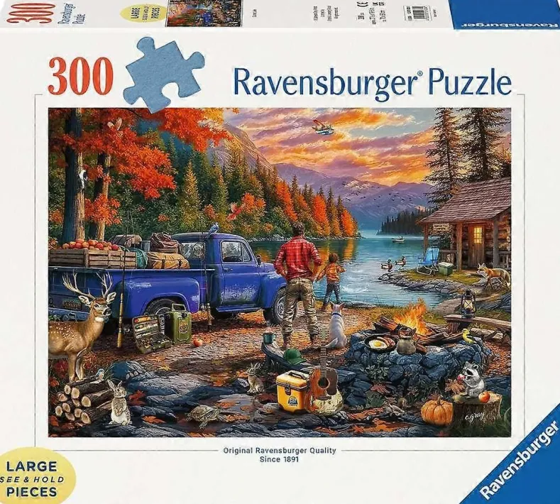 Sunset Lake Puzzel (300 XL Stukjes)