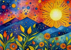 Sunset Rain Puzzel (1000 stukjes)