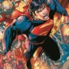 Superman in actie Puzzel (1000 stukjes)