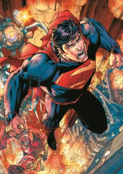 Superman in actie Puzzel (1000 stukjes)
